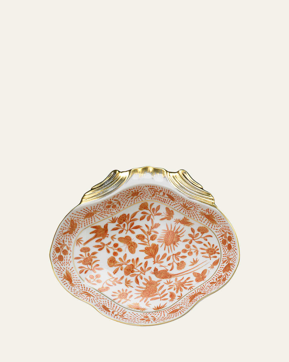 Sacred Bird & Butterfly Shell Dish